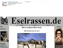 Tablet Screenshot of eselrassen.de